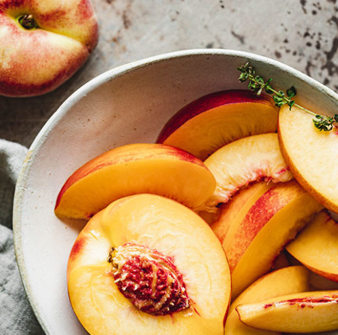 Frozen Peaches