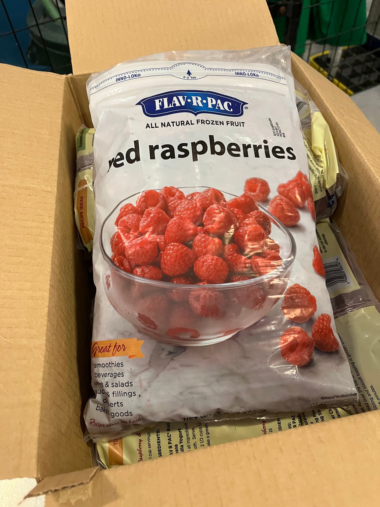Frozen Raspberries
