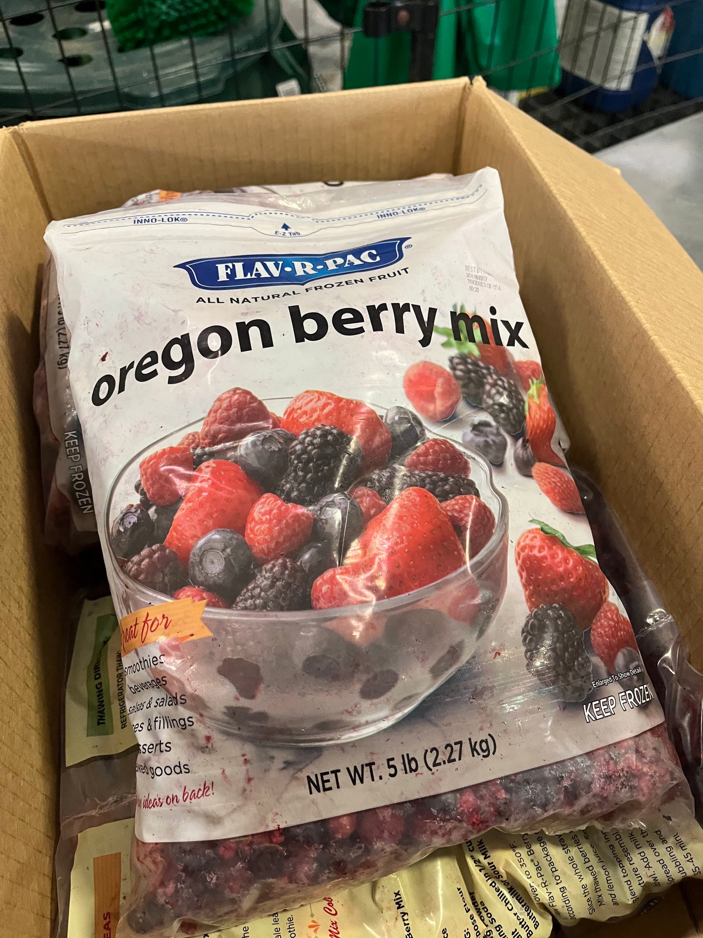 Frozen Mixed Berries, 20 lbs.