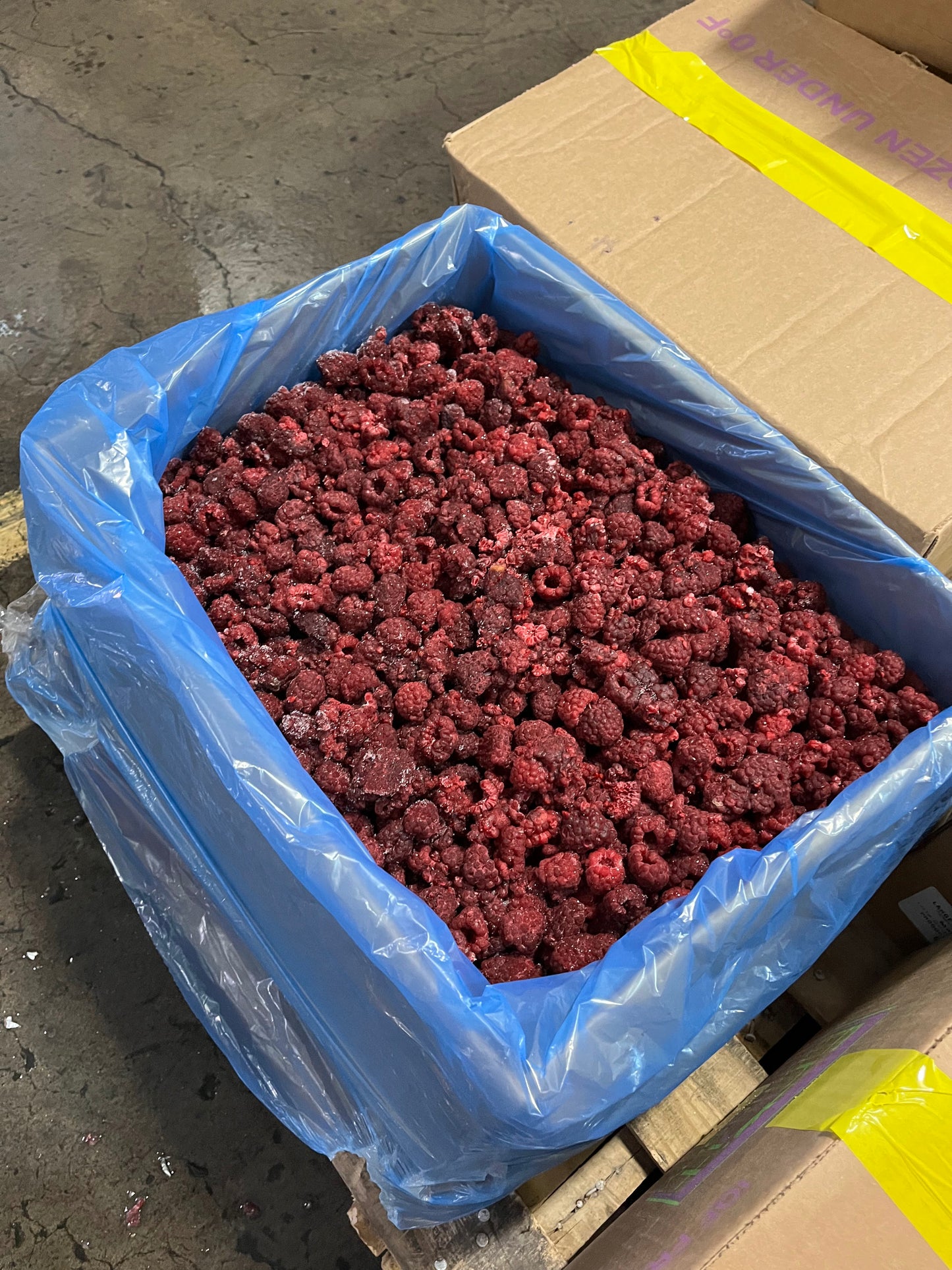 Frozen Raspberries