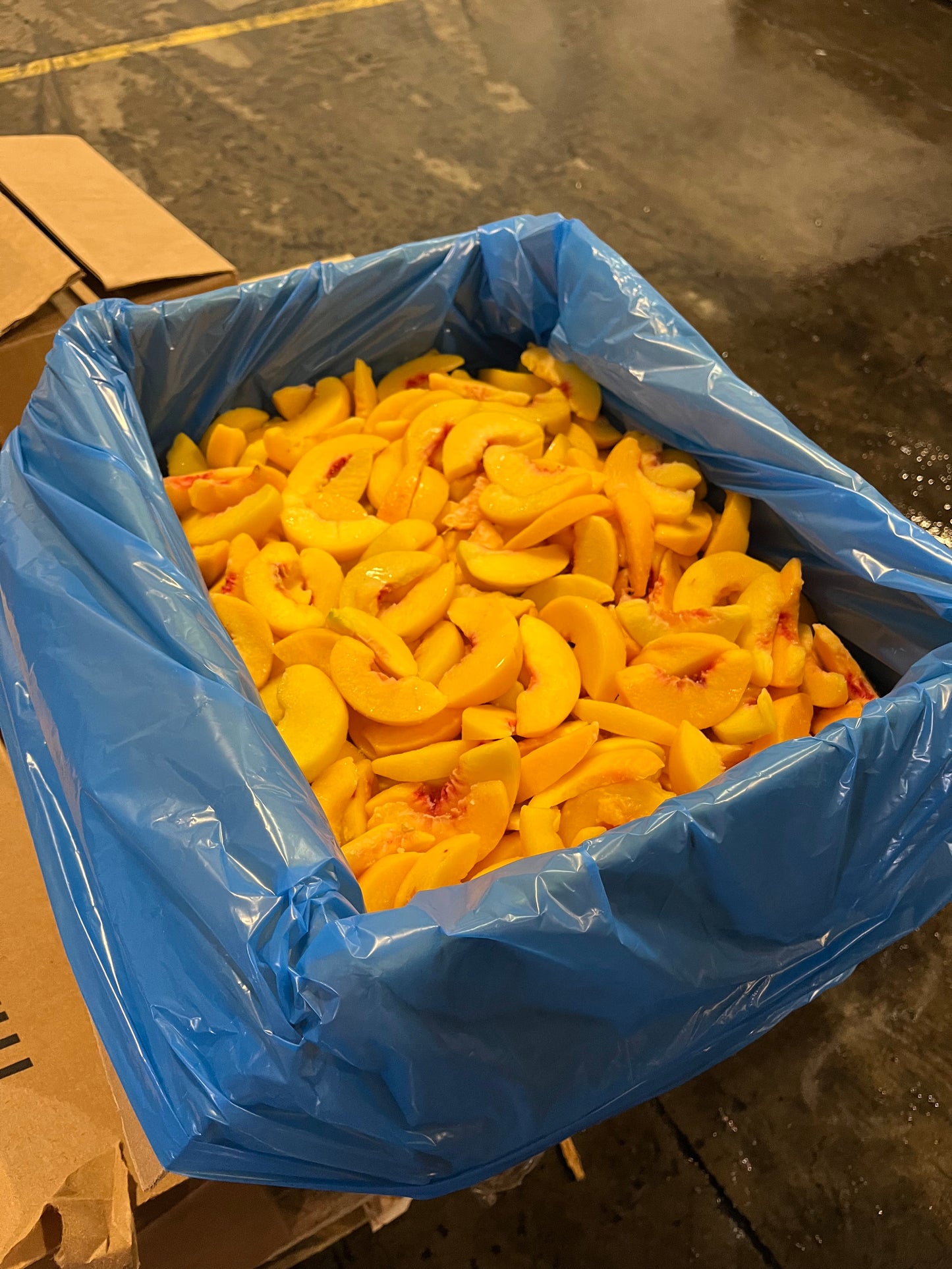Frozen Peaches