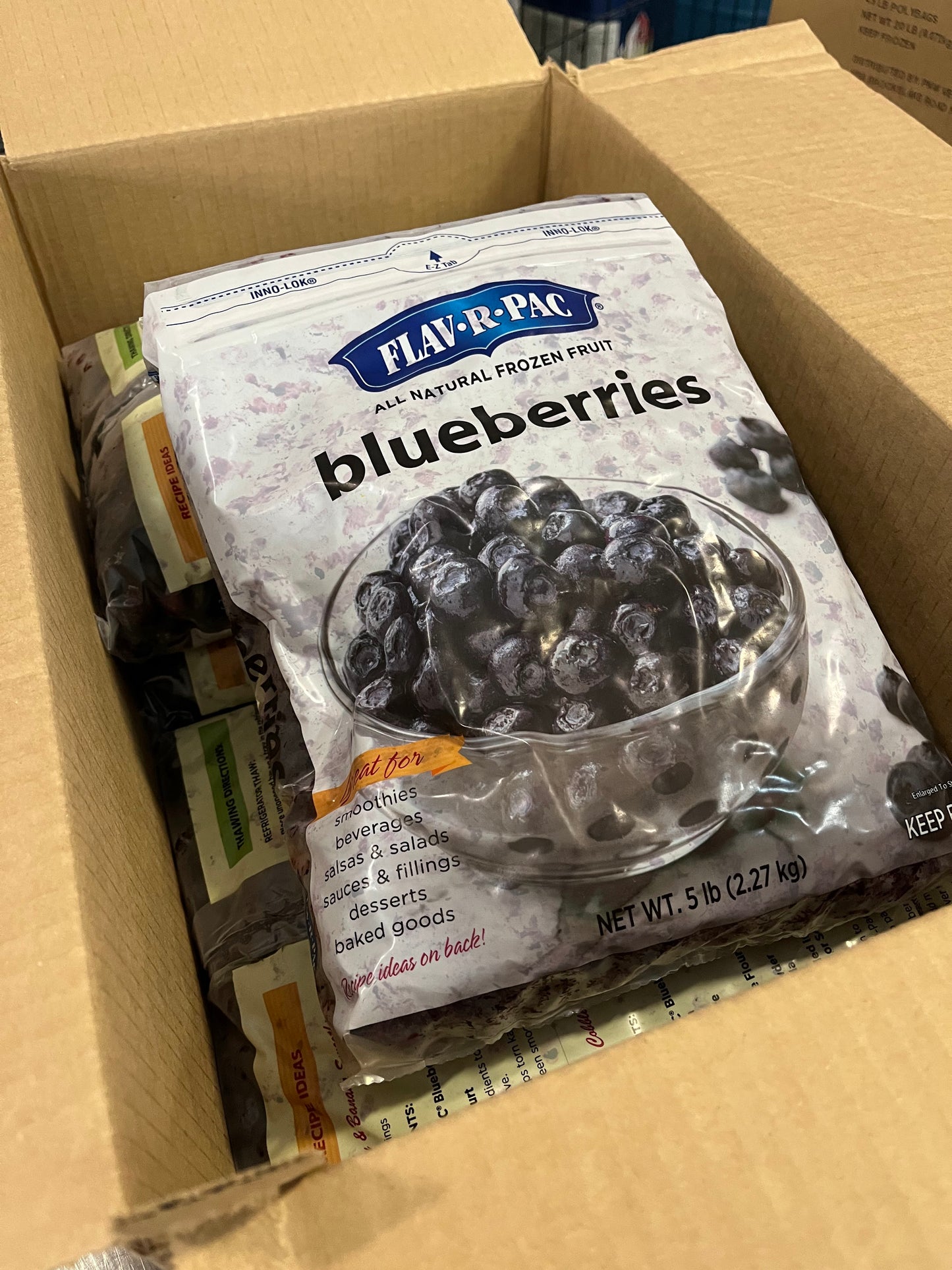 Frozen Blueberries