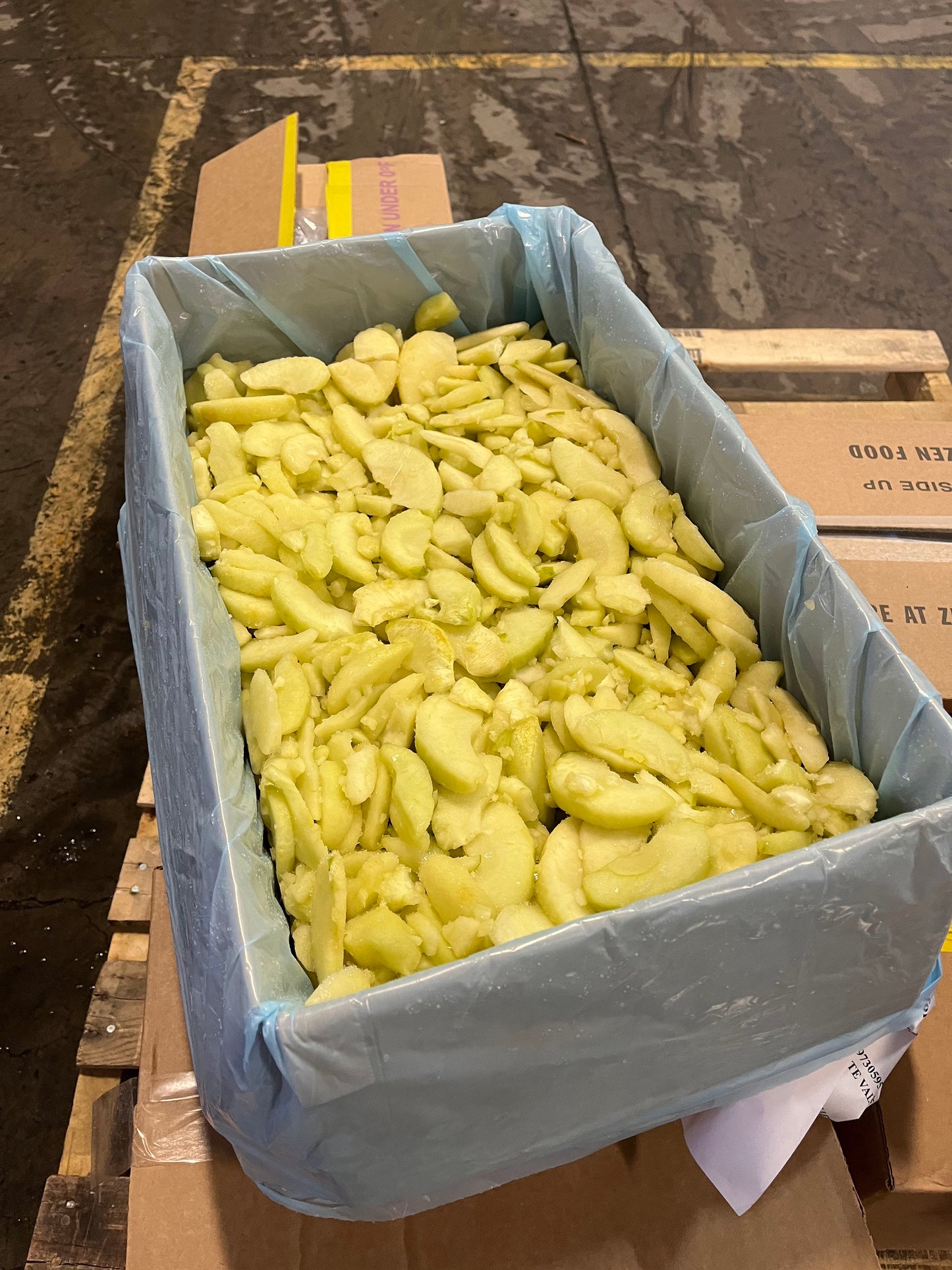 Frozen Granny Smith Apples, 40 lbs.